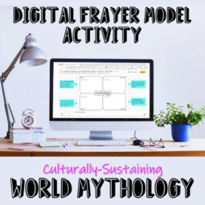 Mythology Frayer Model Activity