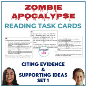 zombie-apocalypse-reading-task-cards-citing-evidence